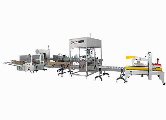 ST-ZX-500型全自動(dòng)開(kāi)箱、裝箱、封箱機(jī)組